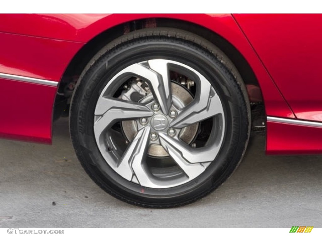 2018 Accord EX-L Sedan - Radiant Red Metallic / Ivory photo #11