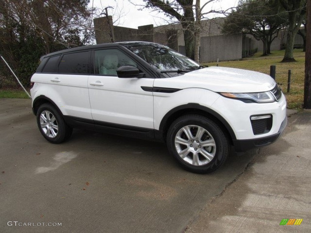 2018 Range Rover Evoque SE - Fuji White / Lunar/Cirrus photo #1