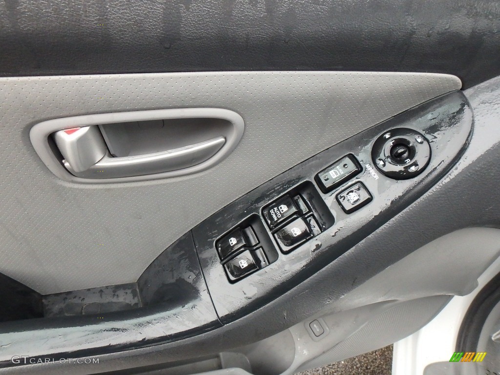 2007 Elantra GLS Sedan - Captiva White / Gray photo #15