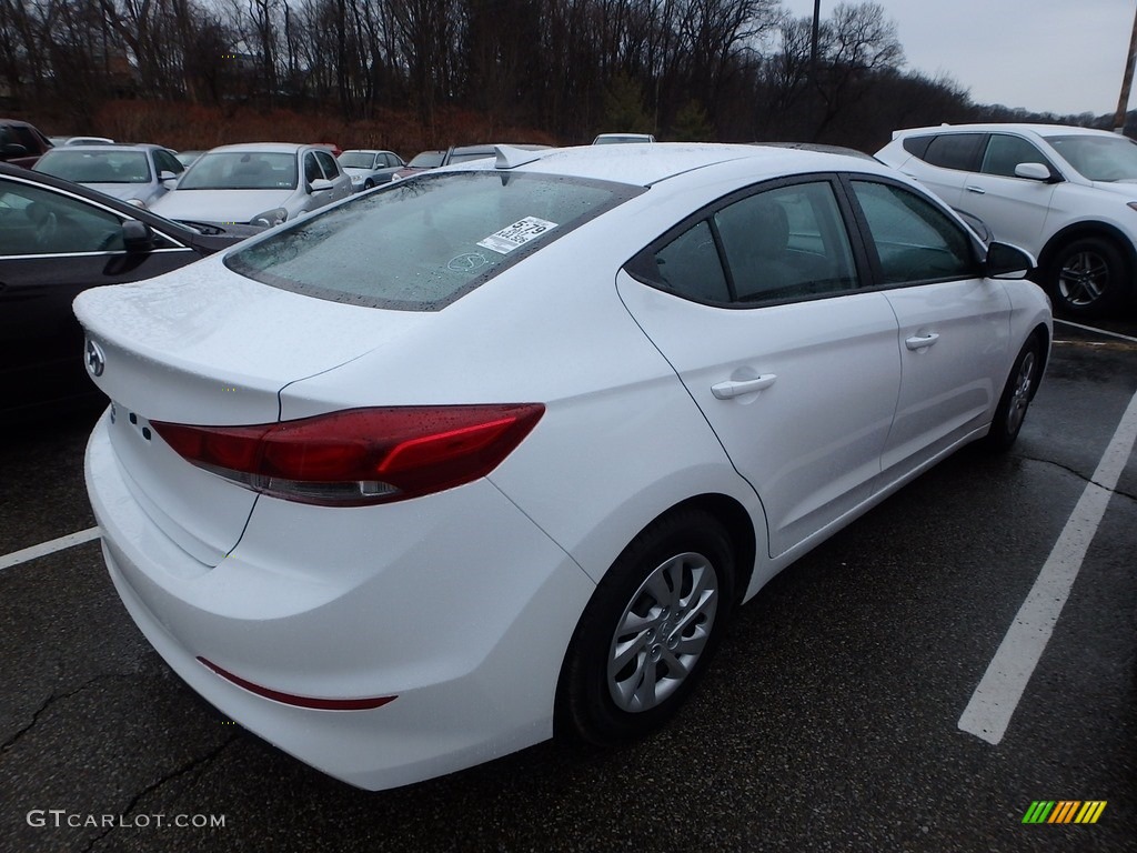 2017 Elantra SE - White / Gray photo #4