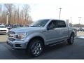 2018 Ingot Silver Ford F150 XLT SuperCrew 4x4  photo #3