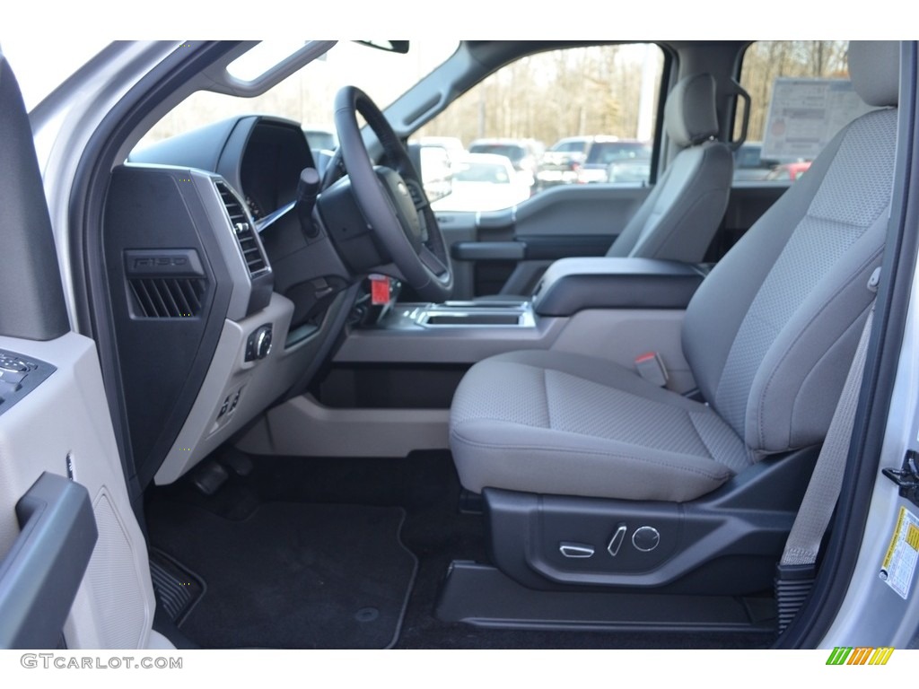 2018 F150 XLT SuperCrew 4x4 - Ingot Silver / Light Camel photo #8