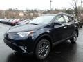 2018 Electric Storm Blue Toyota RAV4 Limited AWD  photo #4