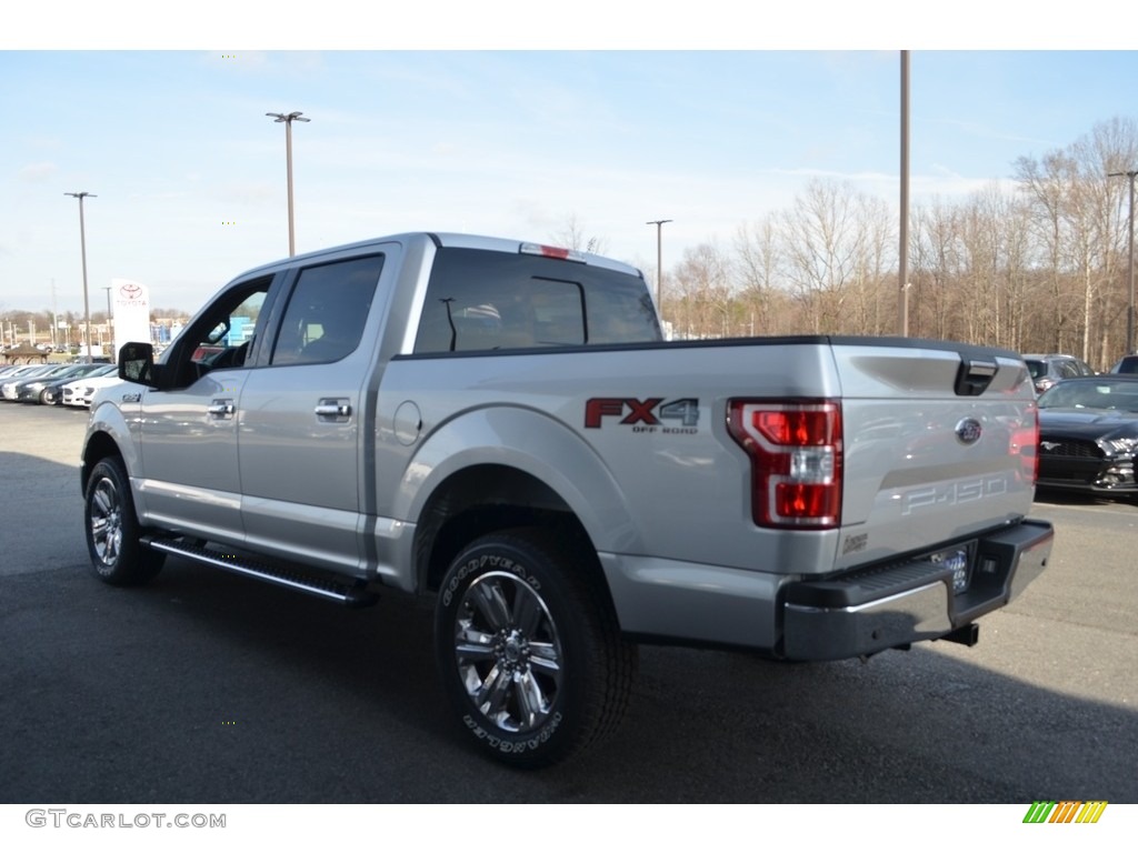 2018 F150 XLT SuperCrew 4x4 - Ingot Silver / Light Camel photo #22