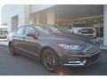 2018 Magnetic Ford Fusion SE  photo #1