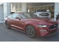 2018 Ruby Red Ford Mustang GT Premium Fastback  photo #1
