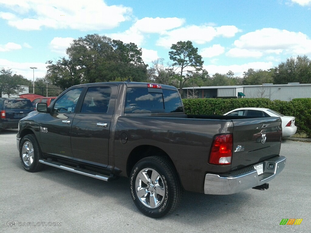 2018 1500 Big Horn Crew Cab - Walnut Brown Metallic / Black/Diesel Gray photo #3