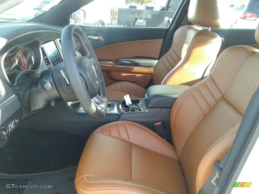 Sepia/Black Interior 2018 Dodge Charger SRT Hellcat Photo #125525912