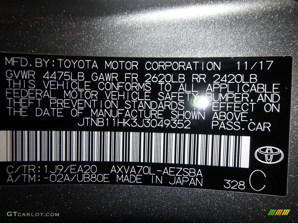 2018 Camry SE - Celestial Silver Metallic / Black photo #10