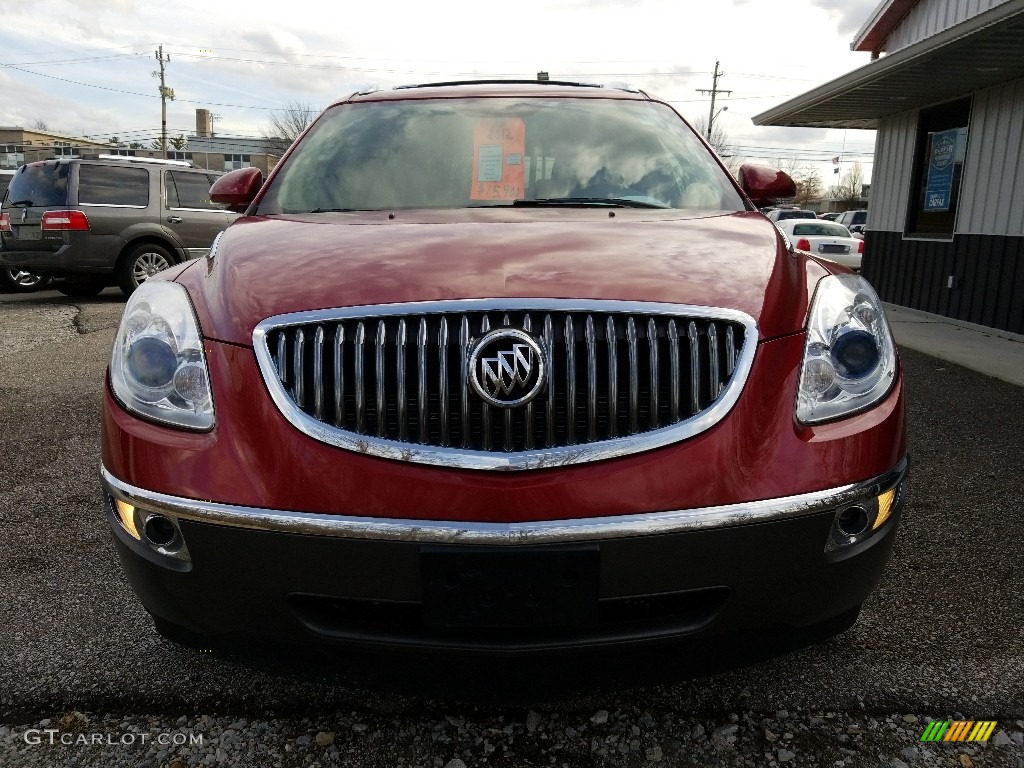 2012 Enclave AWD - Crystal Red Tintcoat / Cashmere photo #3