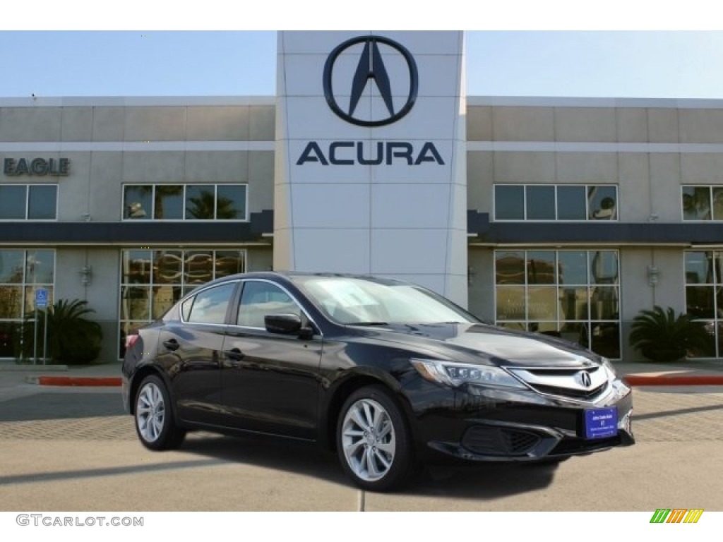 Crystal Black Pearl Acura ILX