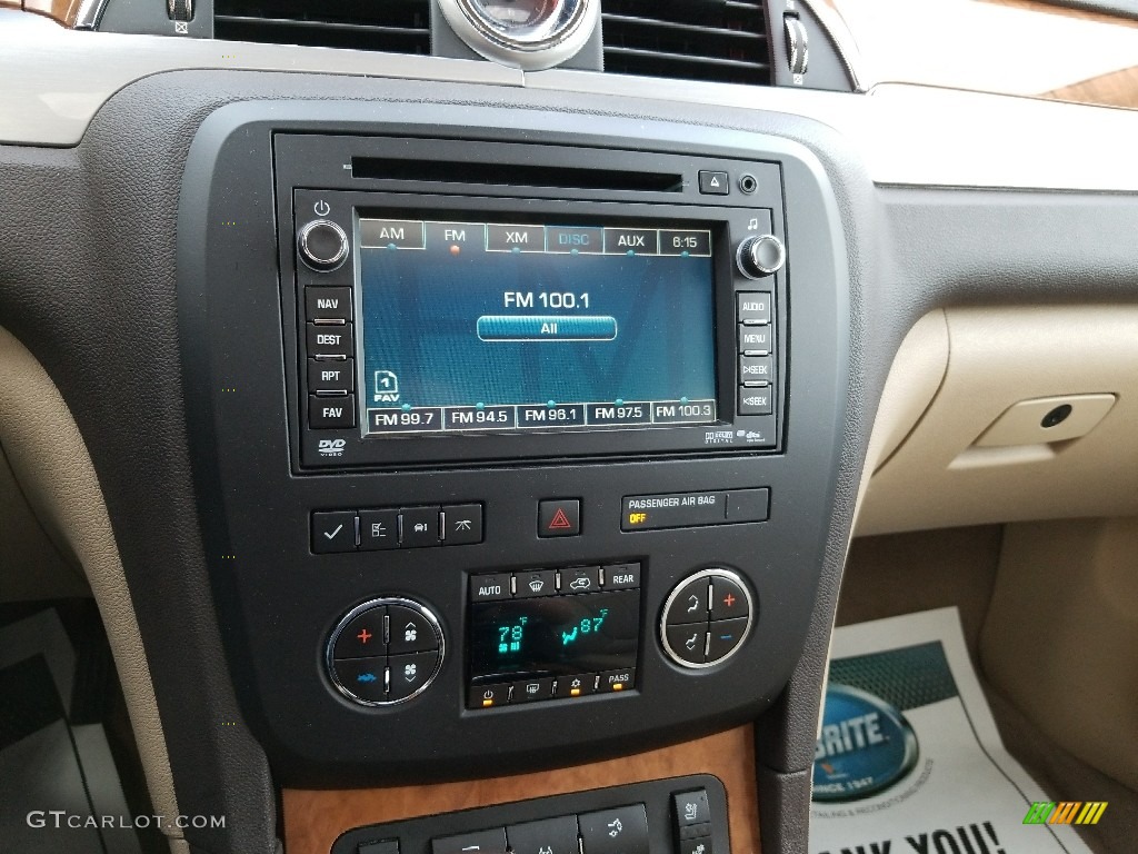 2012 Enclave AWD - Crystal Red Tintcoat / Cashmere photo #27