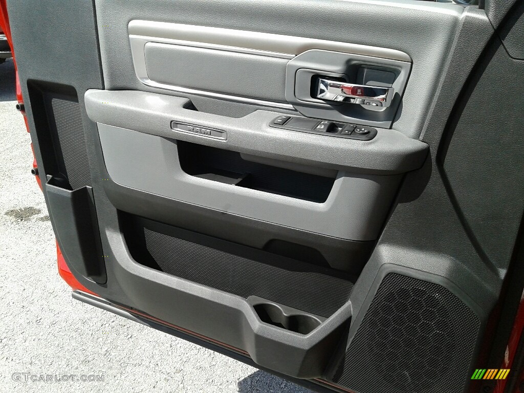 2018 1500 Express Regular Cab - Flame Red / Black/Diesel Gray photo #18