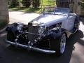 1936 Black/Silver Mercedes-Benz 500K Special Roadster Marlene Reproduction  photo #8