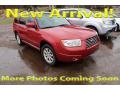 Garnet Red Pearl 2008 Subaru Forester 2.5 X
