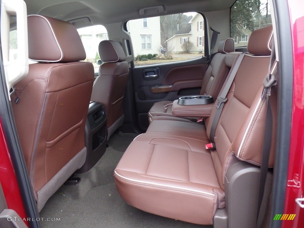 2018 Chevrolet Silverado 2500HD High Country Crew Cab 4x4 Rear Seat Photo #125529365