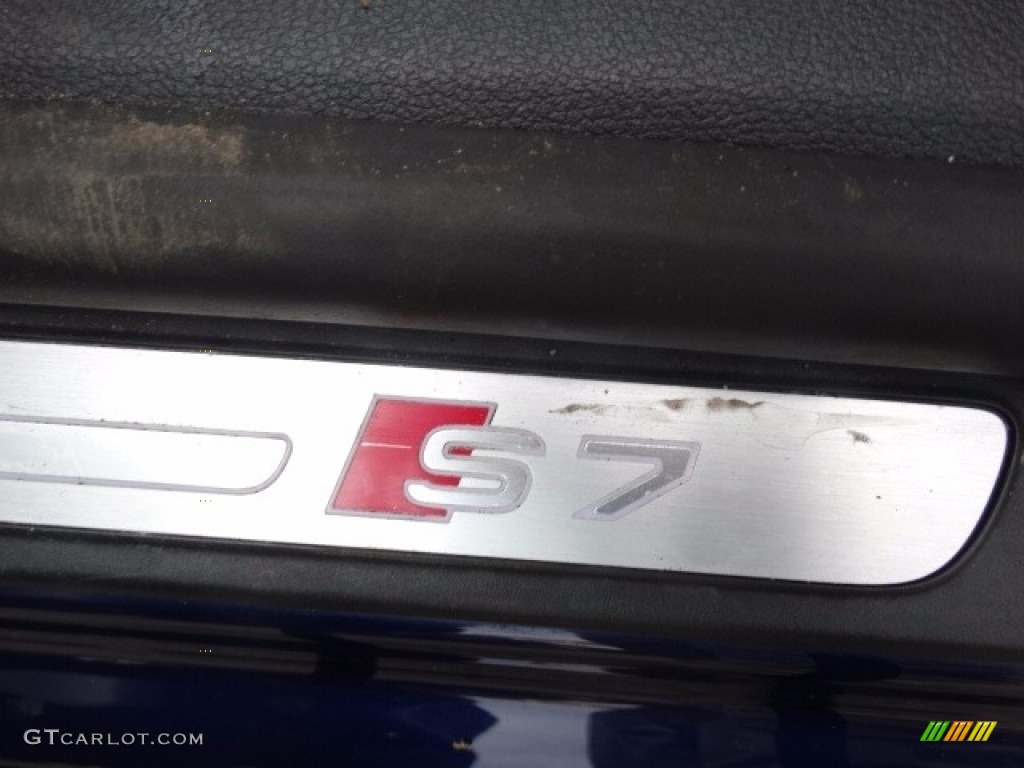 2013 S7 4.0 TFSI quattro - Estoril Blue Crystal / Black Valcona leather with diamond stitching photo #11