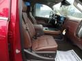 2018 Chevrolet Silverado 2500HD High Country Saddle Interior Front Seat Photo