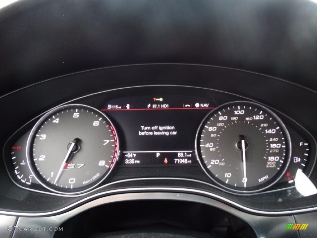 2013 Audi S7 4.0 TFSI quattro Gauges Photos