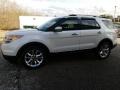 White Platinum Tri-Coat 2011 Ford Explorer Limited 4WD