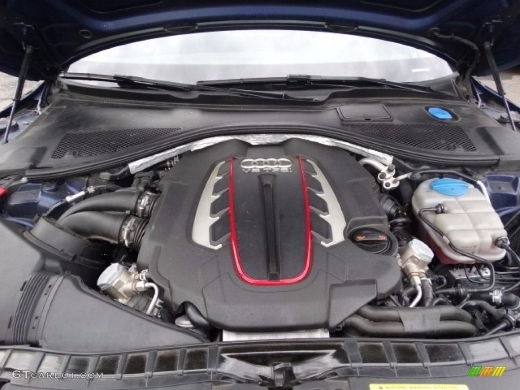2013 Audi S7 4.0 TFSI quattro 4.0 Liter FSI Twin-Turbocharged DOHC 32-Valve VVT V8 Engine Photo #125529911