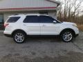 White Platinum Tri-Coat - Explorer Limited 4WD Photo No. 2