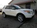 White Platinum Tri-Coat - Explorer Limited 4WD Photo No. 7