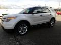 White Platinum Tri-Coat - Explorer Limited 4WD Photo No. 8