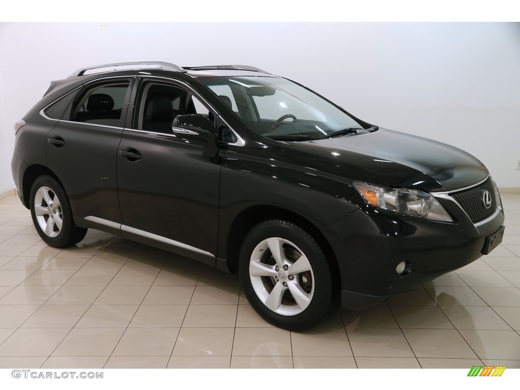 Obsidian Black Lexus RX