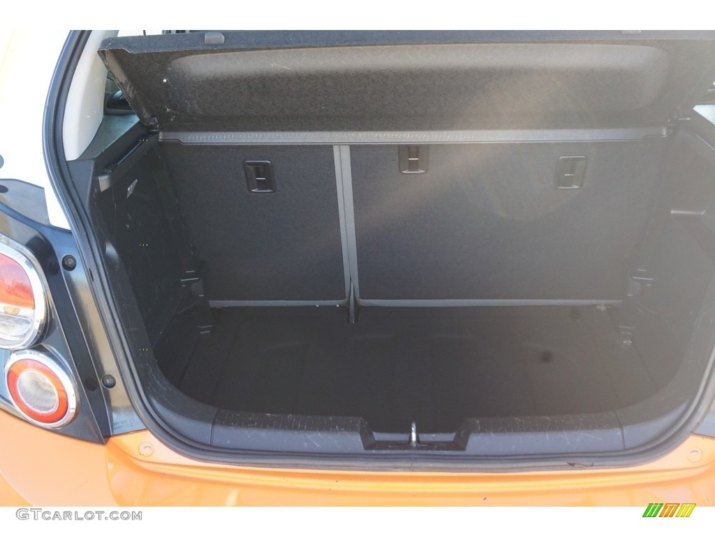 2012 Sonic LS Hatch - Inferno Orange Metallic / Jet Black/Dark Titanium photo #18