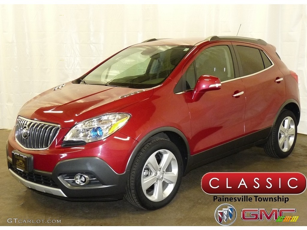 Ruby Red Metallic Buick Encore
