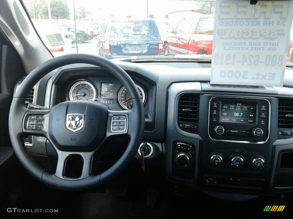 2018 1500 Express Quad Cab - Blue Streak Pearl / Black/Diesel Gray photo #14