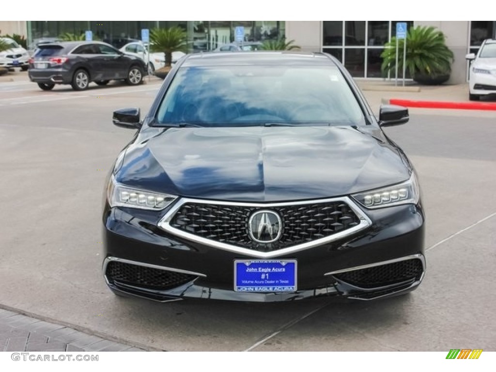 2018 TLX V6 SH-AWD Technology Sedan - Crystal Black Pearl / Ebony photo #2