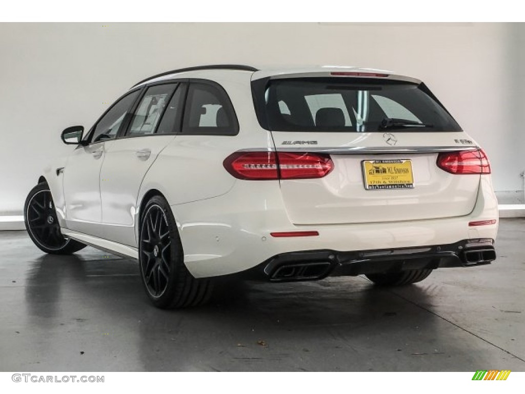 2018 E AMG 63 S 4Matic Wagon - designo Diamond White Metallic / Black photo #10