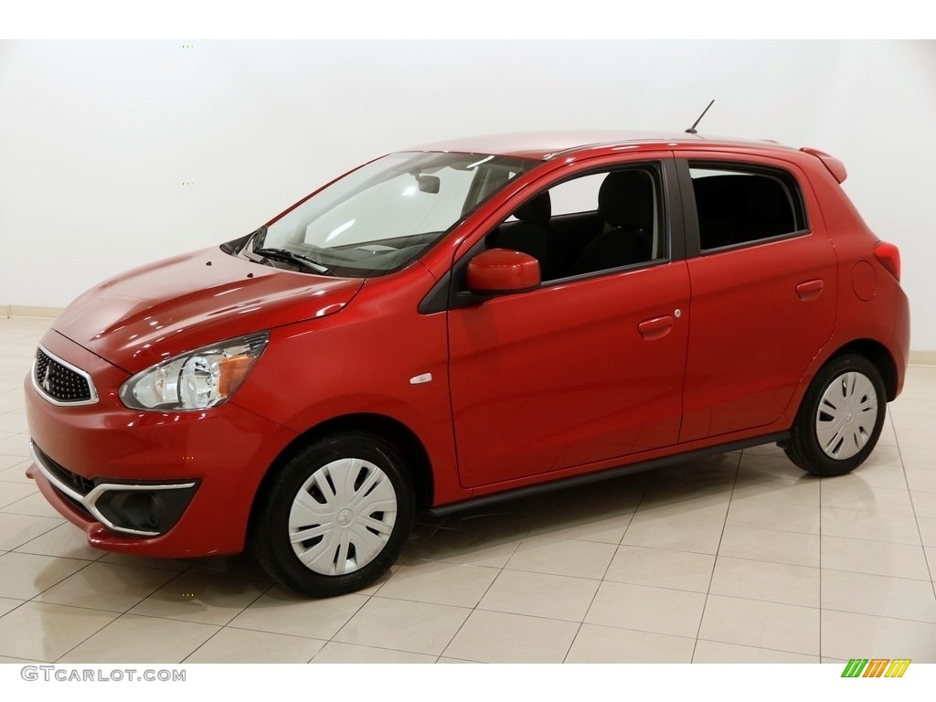 Infrared 2017 Mitsubishi Mirage ES Exterior Photo #125539653