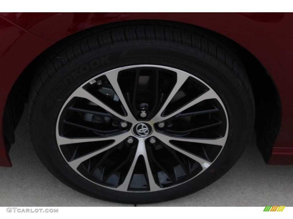 2018 Camry SE - Ruby Flare Pearl / Black photo #4