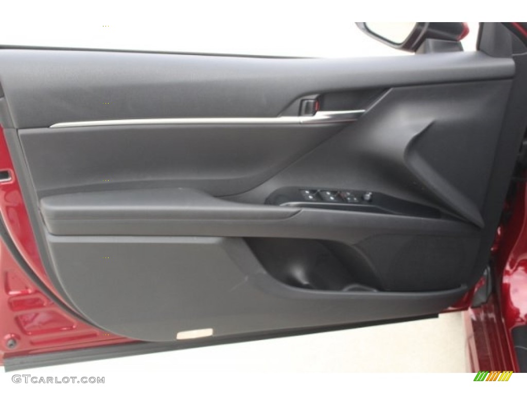 2018 Camry SE - Ruby Flare Pearl / Black photo #11