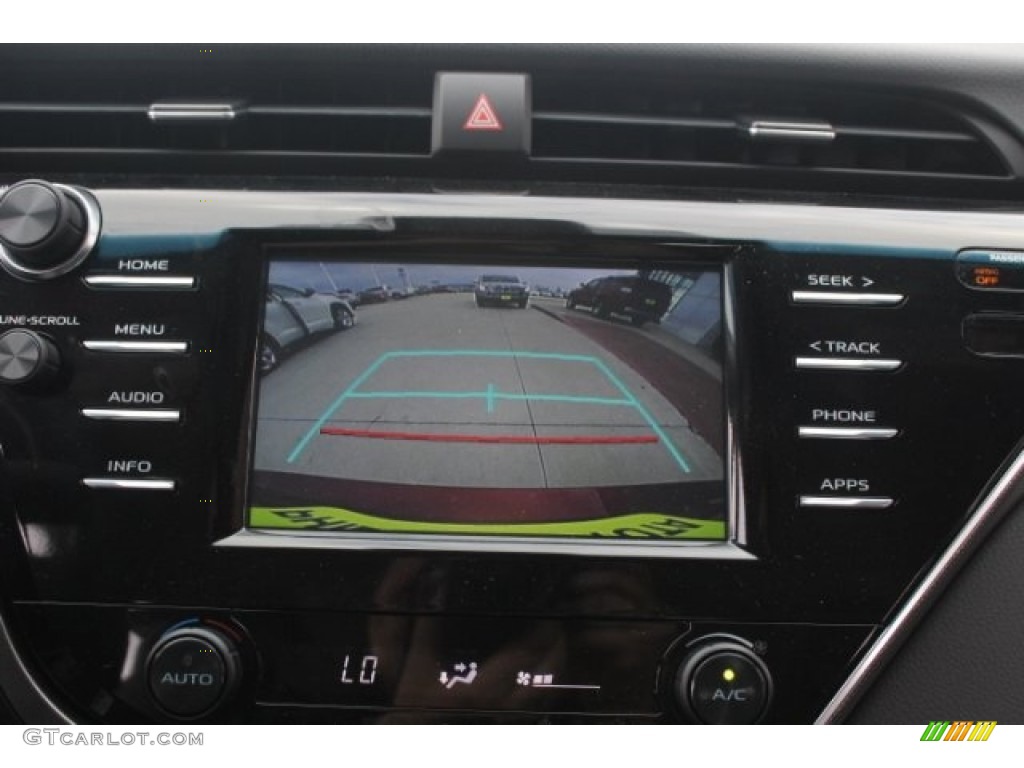 2018 Camry SE - Ruby Flare Pearl / Black photo #15