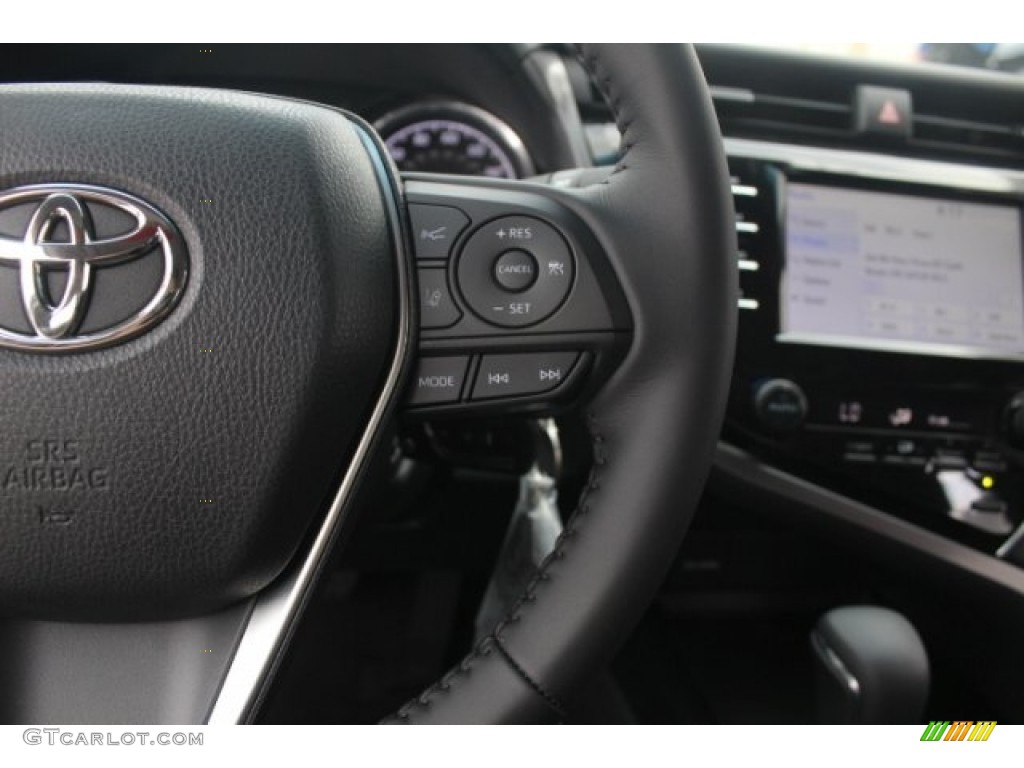 2018 Camry SE - Ruby Flare Pearl / Black photo #18