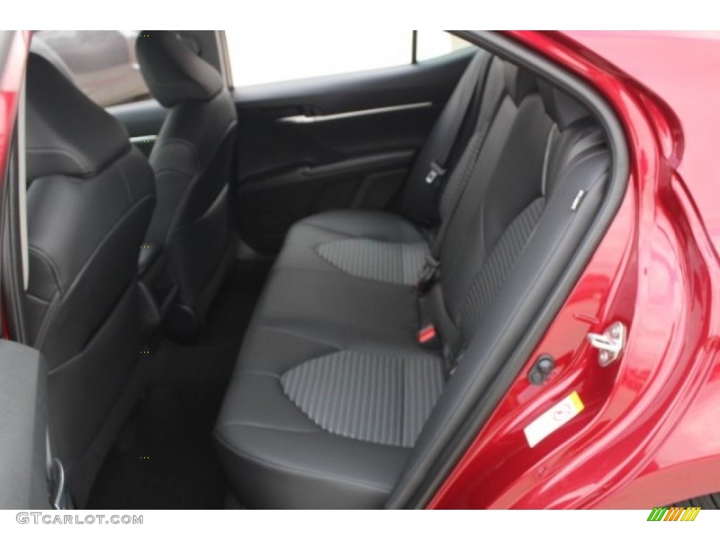 2018 Camry SE - Ruby Flare Pearl / Black photo #22
