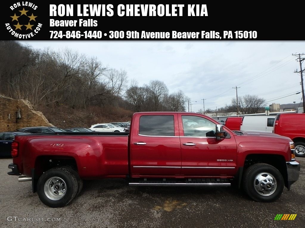 Cajun Red Tintcoat Chevrolet Silverado 3500HD