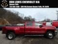 2018 Cajun Red Tintcoat Chevrolet Silverado 3500HD LTZ Crew Cab Dual Rear Wheel 4x4  photo #1