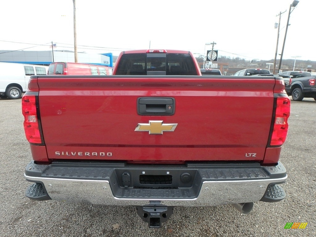 2018 Silverado 3500HD LTZ Crew Cab Dual Rear Wheel 4x4 - Cajun Red Tintcoat / Dark Ash/Jet Black photo #3