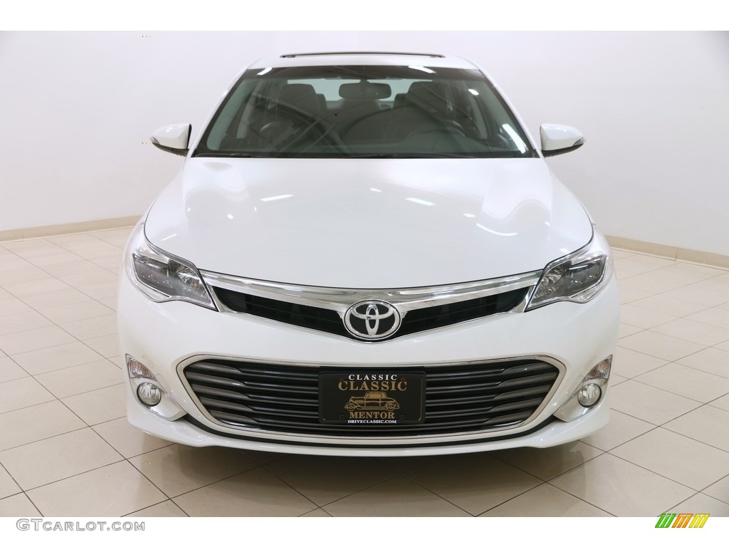 2015 Avalon XLE Touring - Blizzard Pearl / Black photo #2
