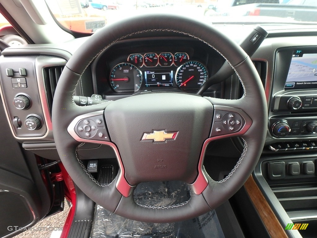 2018 Silverado 3500HD LTZ Crew Cab Dual Rear Wheel 4x4 - Cajun Red Tintcoat / Dark Ash/Jet Black photo #17
