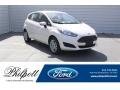 White Platinum - Fiesta SE Hatchback Photo No. 1