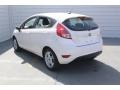 White Platinum - Fiesta SE Hatchback Photo No. 6