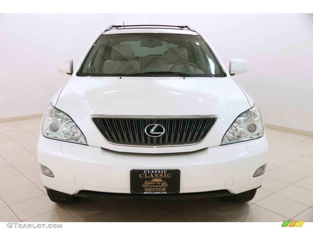 2005 RX 330 AWD - Crystal White / Ivory photo #2