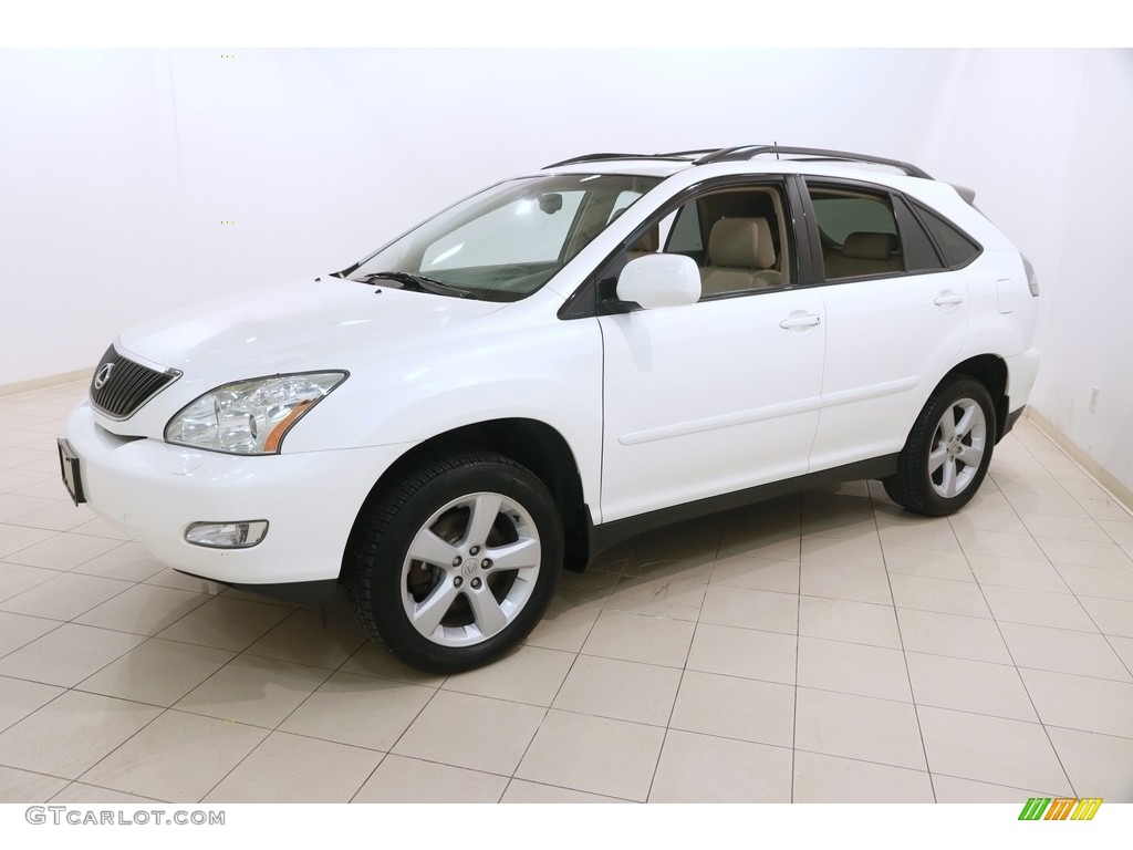 2005 RX 330 AWD - Crystal White / Ivory photo #3