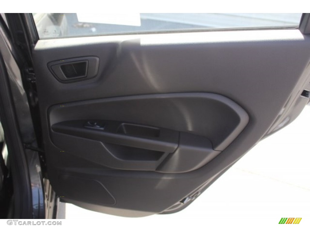 2018 Fiesta SE Hatchback - Magnetic / Charcoal Black photo #28